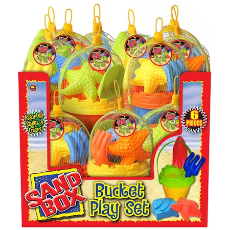 Jaru Sand Box Sand Toys 6 pc 1282